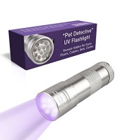 Pet Detective Best UV Flashlight LED Ultraviolet Black Light R...